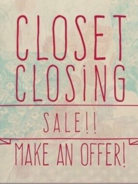 Getting ready to close my Poshmark closet!